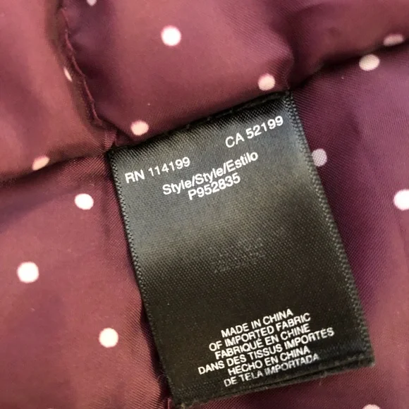 Roxy Purple Snowboard/Ski Jacket, Size Medium - Picture 7 of 10